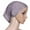 Gray, variant on Women's Soft Solid Color Short Muslim Islamic Solid Cotton Hijab Cap Head Cover Under Scarf Shawl Turban Hat