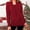 C-Wine61, variant on JIAYUE Sweater For Women Solid Color Long Sleeve V-Neck Relaxed Fit Faux Two-Piece Wrap Knitwear Pullover For Ladies Elegant Dailywear