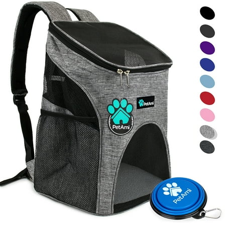 UPC: 0819594023773 | PetAmi Premium Pet Carrier Backpack  Heather Gray
