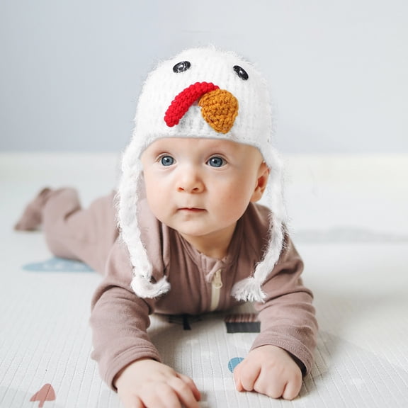 Raindrops Crochet Baby Hat Photography Prop Soft Knitted Newborn Cap for Photoshoots Ideal Gift for Families