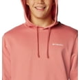 thumbnail image 4 of Columbia Men's Trek Hoodie, Pink Agave/CSC Sleeve Logo, Large, 4 of 6
