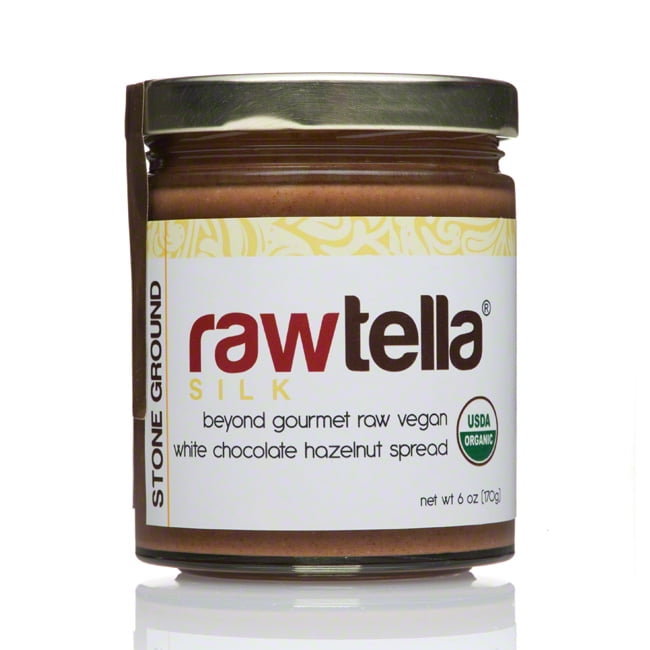 Rawtella Silk Vegan White Chocolate Hazelnut Spread , 6 oz/170g