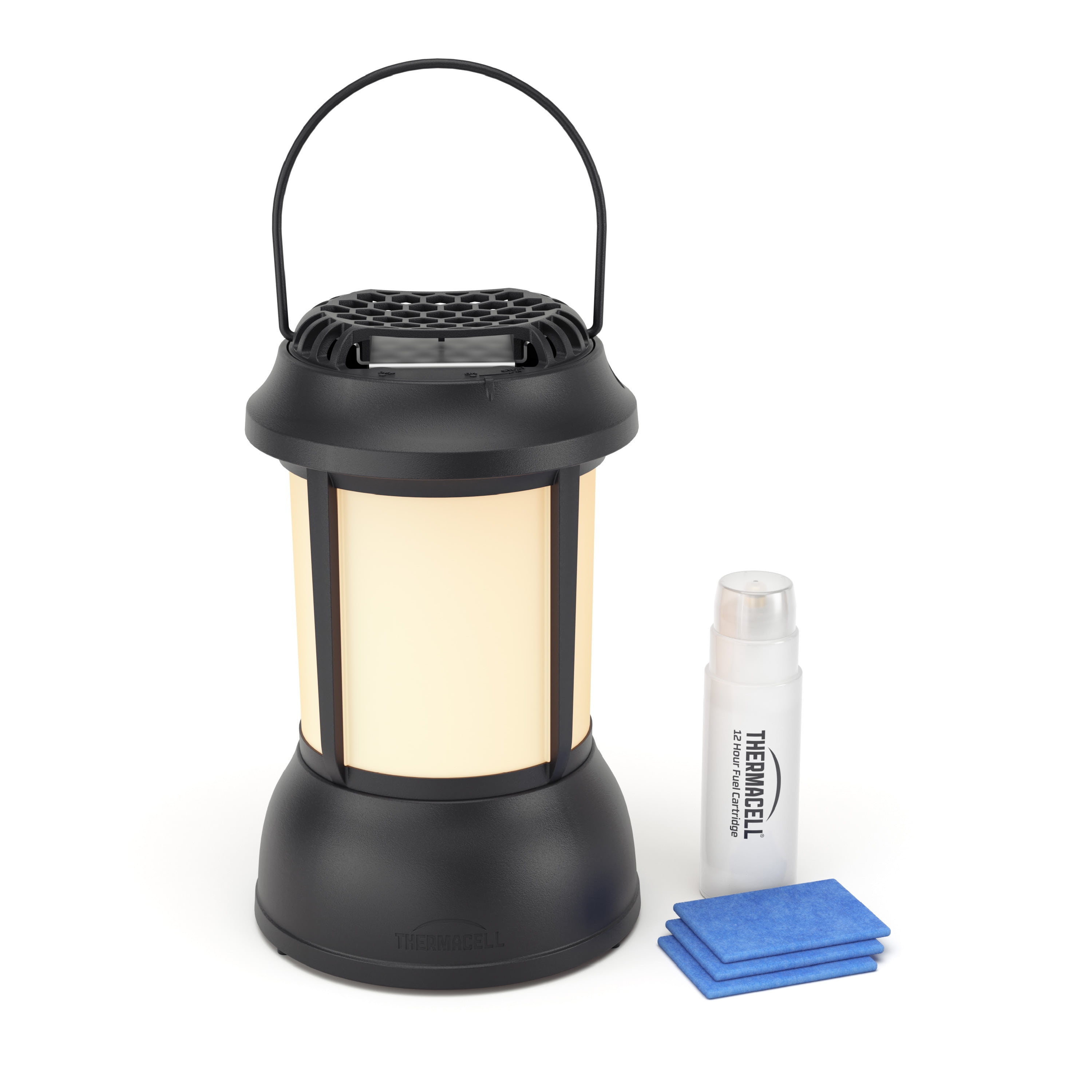 Thermacell Mosquito Repellent Patio Shield Lantern with 12-Hour Refill + Fuel Cartridge