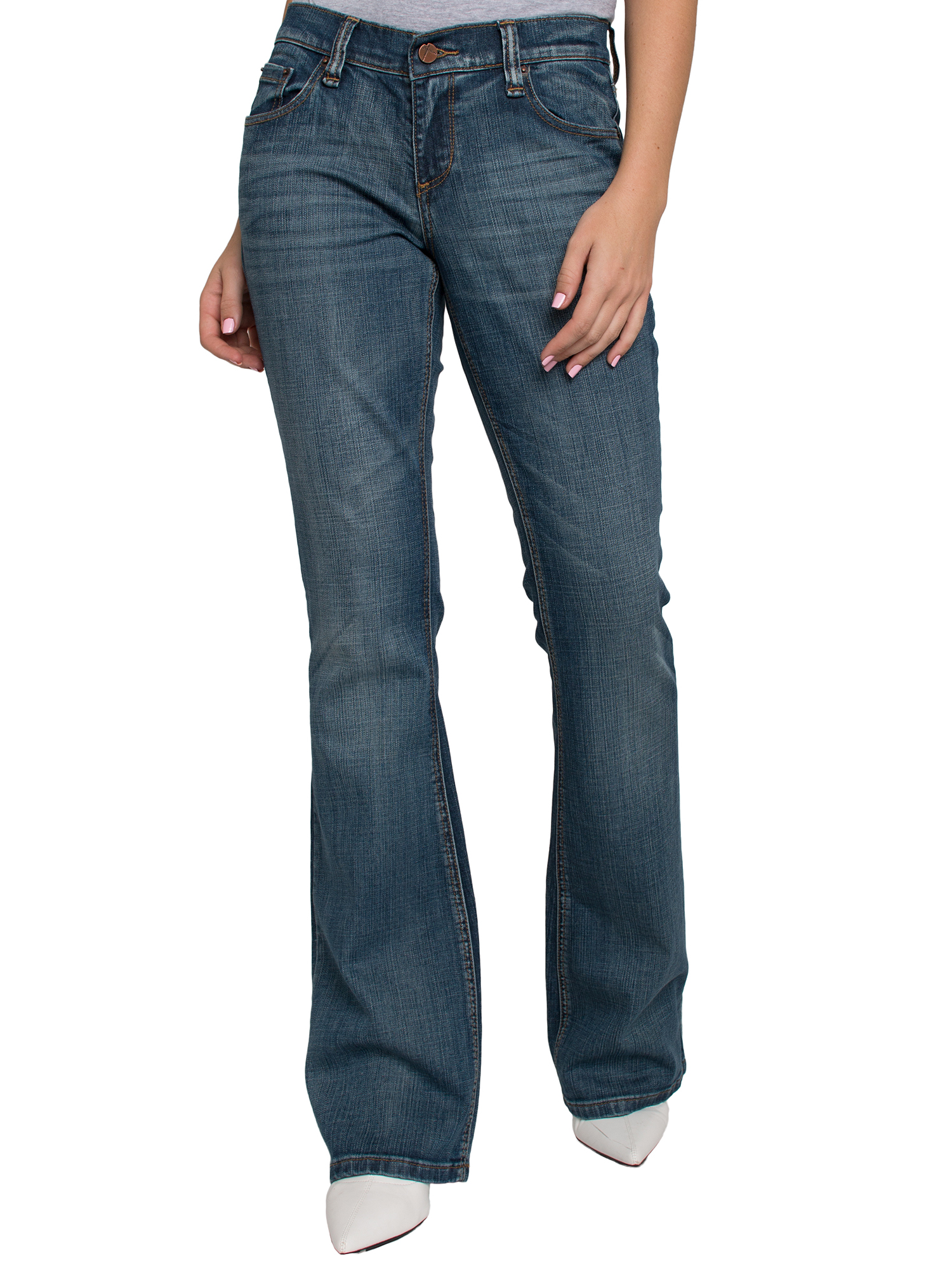 Stretch Denim Dark Whisker 