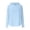 Light Blue, variant on Xfvqtps Women Hoodie Pullover with Thumb Hole Sun Protection Summer Quick Dry Shirts Solid Color Long Sleeve Shirts for Hiking Running Light Blue