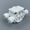 thumbnail image 2 of 4 Way RO Auto Shut-Off Valve Switch 1/4" Water Purifier Reverse Osmosis System, 2 of 4