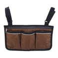 thumbnail image 2 of Bolsa de almacenamiento lateral con reposabrazos Bolsa de almacenamiento lateral con múltiples bolsillos para cochecito Bolsa de almacenamiento, 2 of 5