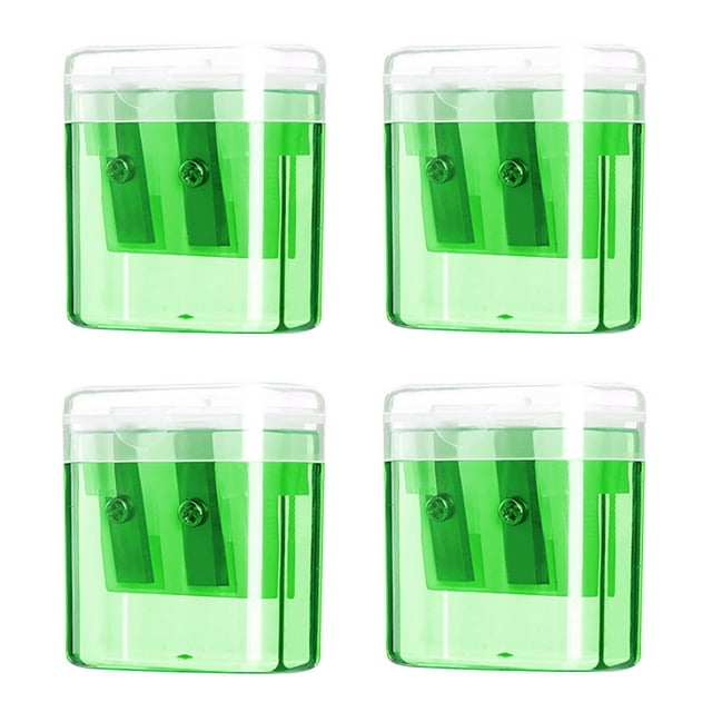PEONAVET Taille-Crayon Transparent Taille-Crayon Fournitures Scolaires Couleur Bonbon Rabot à Crayons