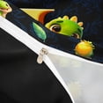 thumbnail image 4 of Erosebridal Kids Dinosaur Queen Duvet Cover Set for Boys Girls, Dino Letter I Bedding, Black Reversible 3pcs, 1 Duvet Cover and 2 Pillowcases (No Comforter), 4 of 6