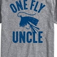 thumbnail image 3 of Instant Message - One Fly Uncle - Men's Short Sleeve Graphic T-Shirt, 3 of 6