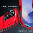 thumbnail image 3 of Decase for Samsung Galaxy Z Fold 7 5G 2025 Case with Slide Lens Cover, Rugged Hard PC + TPU Bumper Hybrid Cover ,Military Grade Shockproof Hard PC Phone Case for Samsung Z Fold 7 5G,Red, 3 of 7