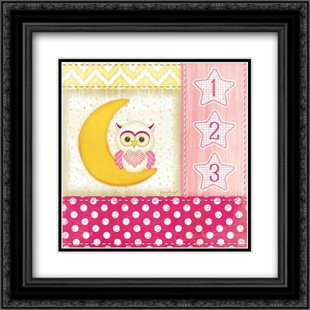 - Bedtime Baby Girl 2x Matted 20x20 Black Ornate Framed Art Print by Pugh, Jennifer