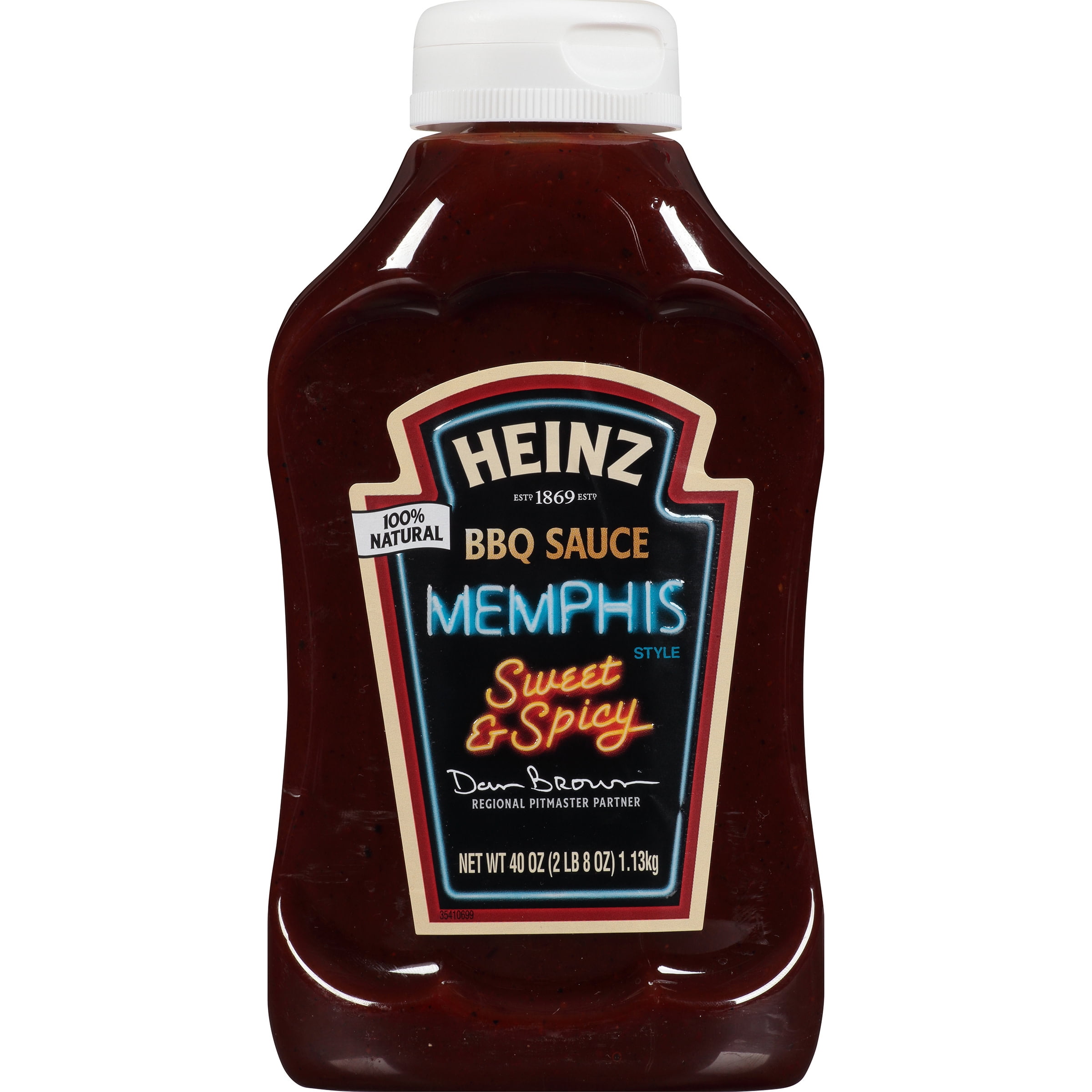 Heinz Memphis Style BBQ Sauce 40 oz Bottle