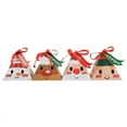 thumbnail image 3 of 10pcs Triangle Christmas Paper Box Santa Claus Cookies Candy Gift Packaging Box, 3 of 4