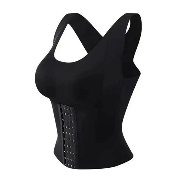 Sujetador moldeador con botones en la cintura 4 en 1, moldeador de cuerpo ajustable