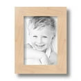 thumbnail image 2 of ArtToFrames 5x7 Inch Hard Maple Picture Frame, This Brown Wood Poster Frame is Great for Your Art or Photos, Comes with Regular Glass (4847), 2 of 8