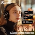thumbnail image 2 of Auriculares Linsoul Kiwi Ears Division Over Ear 40 mm con cable Bla, 2 of 8