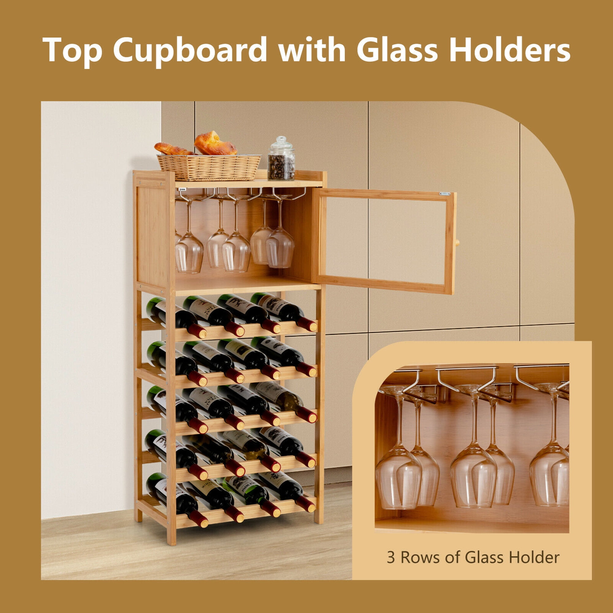 Glass rack for cupboard new arrivals