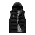 thumbnail image 4 of Chaquetas y abrigos casuales con capucha y sin mangas para hombre Chaqueta térmica Nine Districts con control doble y carga USB Blusa con capucha y cremallera de apertura y cierre Blusa de poliéster p, 4 of 4