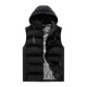 thumbnail image 4 of Chaquetas y abrigos casuales con capucha y sin mangas para hombre Chaqueta térmica Nine Districts con control doble y carga USB Blusa con capucha y cremallera de apertura y cierre Blusa de poliéster p, 4 of 4