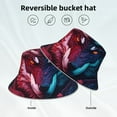 thumbnail image 2 of Balery Cool Wolf Head Sombreros para el sol para hombre y mujer, sombrero de pescador con UPF 50+, 2 of 6