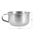 thumbnail image 3 of Amdohai Bol de Rasage en Acier Inoxydable pour Crème à Raser, Bol à Savon, Tasse de Rasage pour Visage Masculin, 3 of 4