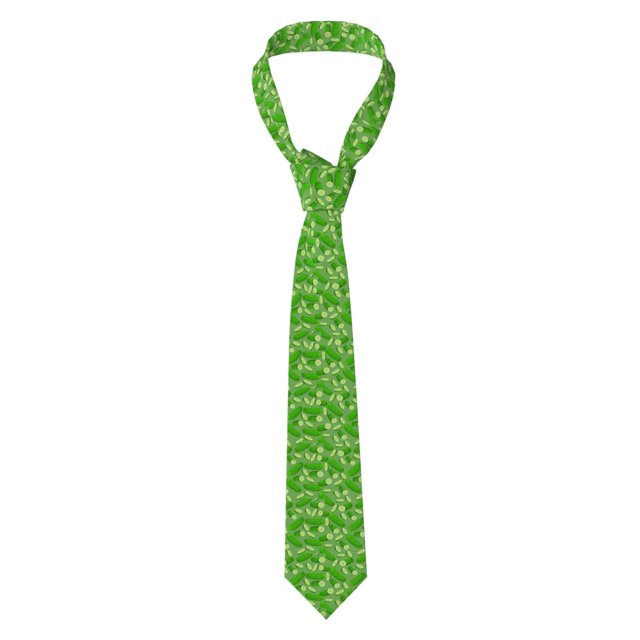 Balery Green Cucumber Corbata Clásica de Seda para Hombre, Corbata Tejida Jacquard, Corbatas Formales para Negocios y Bodas