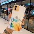 thumbnail image 1 of Funda de teléfono transparente con textura de mármol y acuarela para iPhone 12 11 Pro Max 13 Mini X XR XS Max 7 8 6s Plus SE 2020, funda trasera suave de TPU Tan Jianjun unisex, 1 of 2