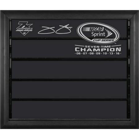 Jimmie Johnson Racing - Jimmie Johnson Fanatics Authentic 2016 Sprint Cup Champion 1: 24 Scale 7- Car Die-Cast Display Case - No Size