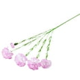 thumbnail image 2 of Visland 4PCS Artificial Carnations Artificial Flower Carnation Silk Petals Fake Flowers Plants for Photo Props Home Party and Wedding Decor, 2 of 4