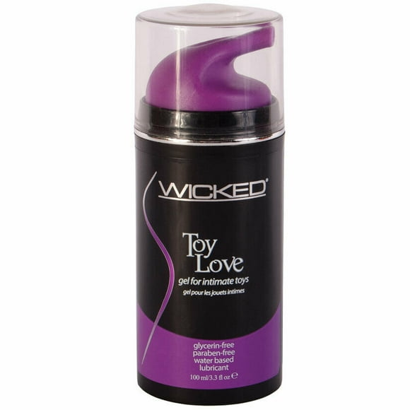 Wicked Toy Love Gel, Paraben-Free Water Based Personal Lubricant, 3.3 oz