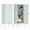 Green, variant on 39" Steel Locker Cabinet with Lock, Adjustable Shelf & Ventilation for Home Gym Office Garage
