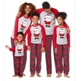 thumbnail image 2 of Noël Noël Enfants Adultes Famille Correspondant Pyjamas Pyjamas Costumes Vêtements, 2 of 5