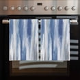 thumbnail image 2 of Blue Gray Kitchen Towels Set of 3, Water Absorbent Dish Towel, Modern Simple Abstract White Ombre Texture Decorative Hand Towels - Quick Drying Cloth for Cooking Baking, 18x28 Inch, 2 of 8