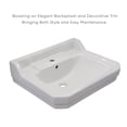 thumbnail image 3 of Whitehaus Collection Victoriahaus Bath Console 1 Hole, 3 of 5