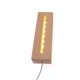 thumbnail image 1 of Bearachild Base de lámpara LED de rectangular, soporte de exhibición de luz nocturna de estilo Simple, manualidades decorativas para el hogar, Decoración del hogar Luz cálida/18*4.5*3 Bearachild HA067207-04, 1 of 6