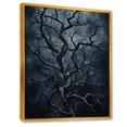 thumbnail image 2 of Designart "Gothic Tree at Night in Grey I" Landscapes Framed Wall Art - Country Grey Tree Living Room Framed Canvas Art, 2 of 6