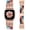 Multicolor, variant on Wearlizer Braided Magnetic Band Compatible with Versa 4/Versa 3/Sense 2/Sense Bands for Women, Stretchy Nylon Woven Strap with Celtic Knot Metal Clasp