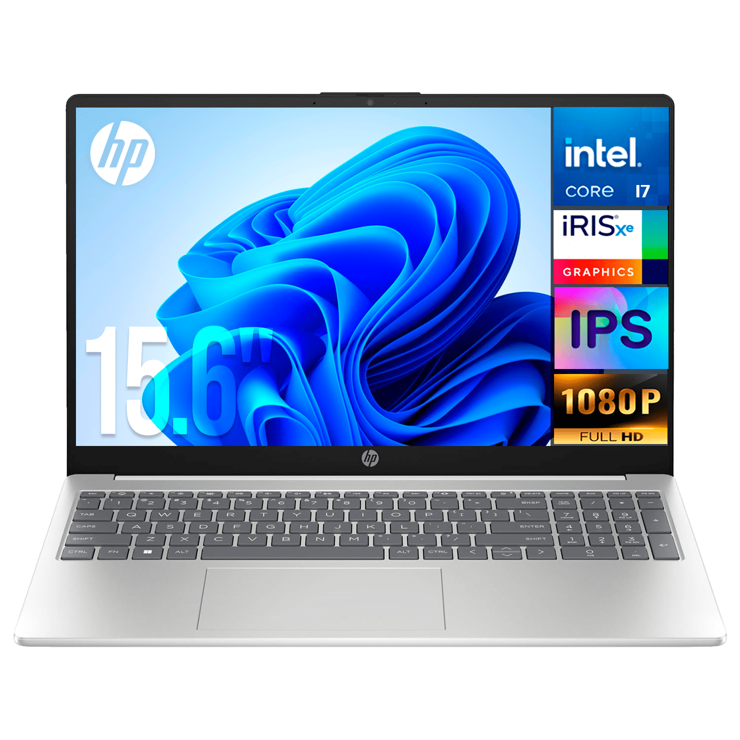 Laptop HP 15-fd0183wm Intel Core i7 1355U 16GB DDR4 1TB SSD Pantalla 15.6" IPS FHD Windows 11 Teclado Ingles