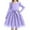 Purple, variant on ZOYOEN Toddler Girls Birthday Dress- Ruffle Flowly Long Sleeve Strap Party Dresses Midi Dresses Pink Size 3 T