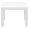 thumbnail image 2 of Compamia Vegas 55" Extendable Patio Dining Table in White, 2 of 12