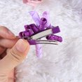 thumbnail image 2 of WRITWAA 2Pcs Toddler Hair Barrettes for Girls with Snap Buckle for Daily Use, 2 of 6
