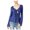 Blue - twilightblue, variant on American Rag Womens Tie Front Knit Blouse, Blue, Juniors, Small