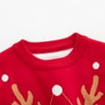 thumbnail image 3 of Christmas Kids' Round Collar Knitted Top Sweater Unisex Best Christams Gift For Boys Girls, 3 of 7