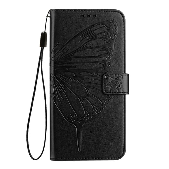Case for Blackview Wave 10 Wallet PU Leather Flip Case with Card Slots Kickstand Magnetic Shockproof Protective Phone Cover, Black