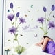 thumbnail image 3 of Inteprter Pegatina de pared flor PVC DIY calcomanía autoadhesiva fiesta papel pintado decorativo dormitorio sala de estar espejo ventana Decoración del hogar, 3 of 6