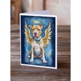 thumbnail image 2 of Pit Bull Terrier My Angel Greeting Cards Pack of 8 7 in x 5 in, 2 of 3