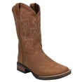 thumbnail image 2 of Roper Boys Cow Hide Crazy Horse Round Toe Cowboy   Mid Calf Boots, 2 of 5
