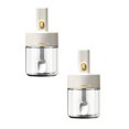 thumbnail image 1 of Oleegame 2PC Spice Dispenser Mini Seasoning Jar Jars With Label Combination Seasoning Box Set Household Retractable Glass Seasoning Jar Salting Shaker Sealed Wet Proof Seasoning Box Glass Jars Wi, 1 of 7
