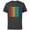 Charcoal, variant on Disney Mickey Mouse Rainbow Icons - Short Sleeve Cotton T-Shirt for Adults -Customized-Natural